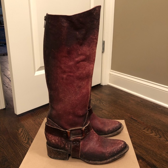 Freebird Rust Lea Boots - Picture 8 of 9